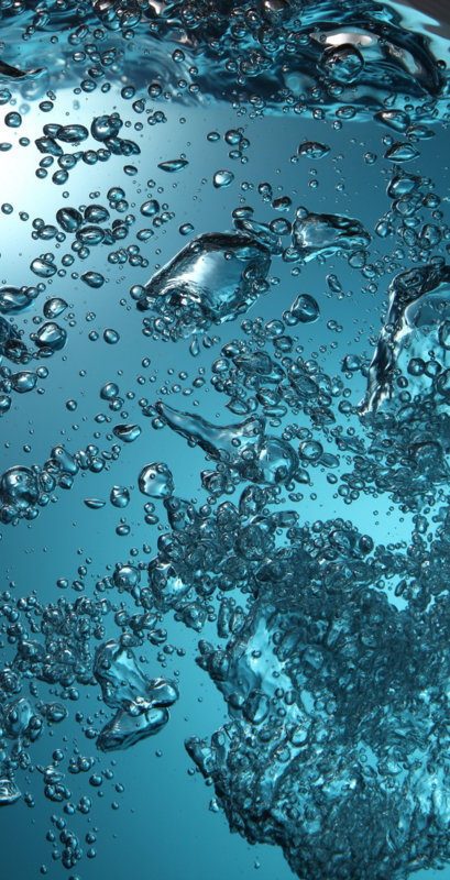 Dusche2  Water Bubbles